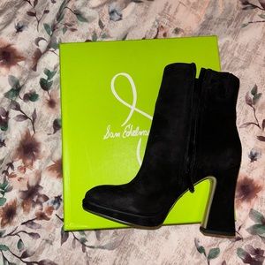 Sam Edelman suede ankle boots size 8.5